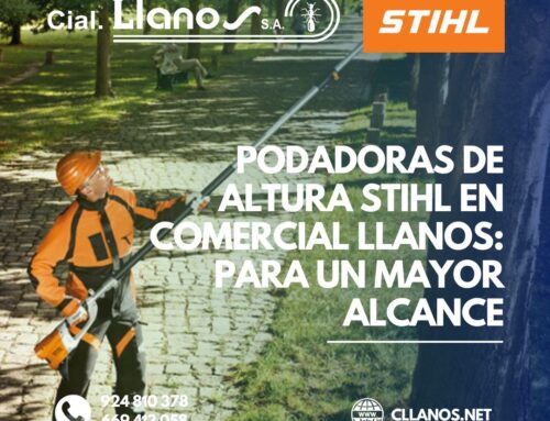 PODADORAS DE ALTURA STIHL EN COMERCIAL LLANOS: PARA UN MAYOR ALCANCE