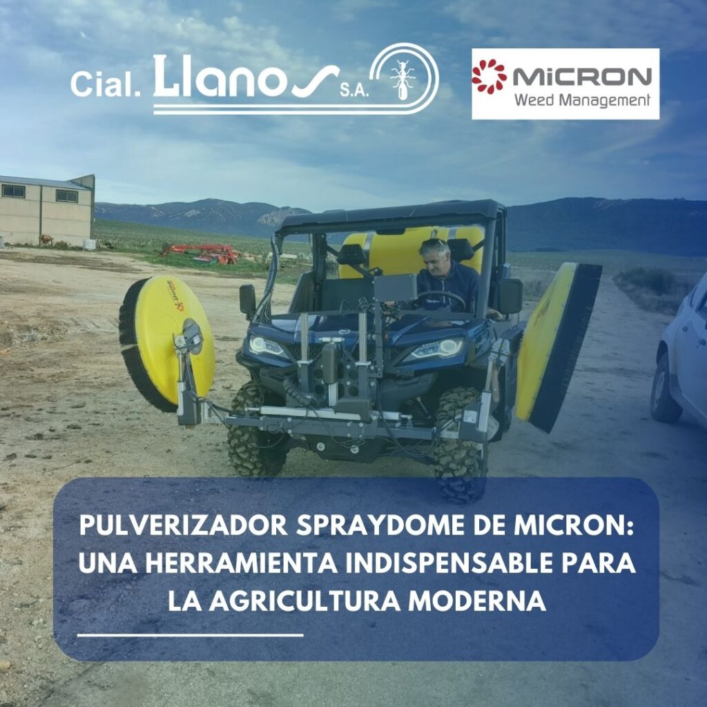 PULVERIZADOR SPRAYDOME DE MICRON UNA HERRAMIENTA INDISPENSABLE PARA LA AGRICULTURA MODERNA