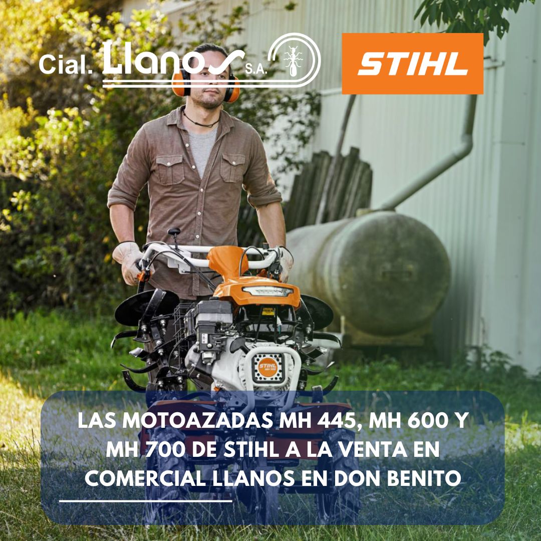 LAS MOTOAZADAS MH 445, MH 600 Y MH 700 DE STIHL A LA VENTA EN COMERCIAL LLANOS EN DON BENITO