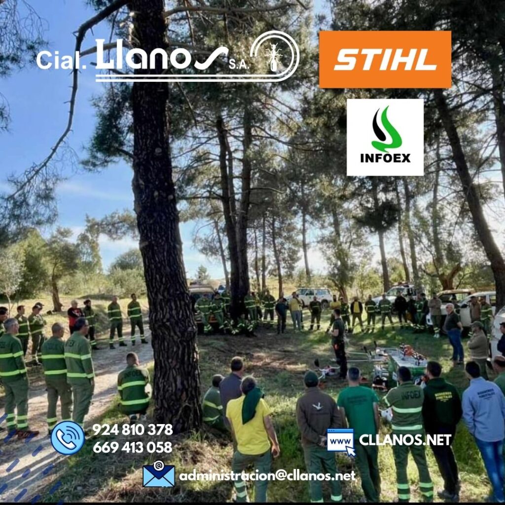 JORNADAS DE FORMACIÓN CON TÉCNICOS DE STIHL ESPAÑA PARA EL INFOEX