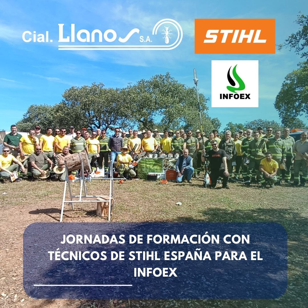 JORNADAS DE FORMACIÓN CON TÉCNICOS DE STIHL ESPAÑA PARA EL INFOEX