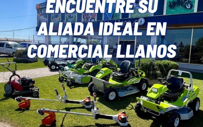 Guía Esencial de Desbrozadoras en Comercial Llanos_ Encuentre su Aliada Ideal