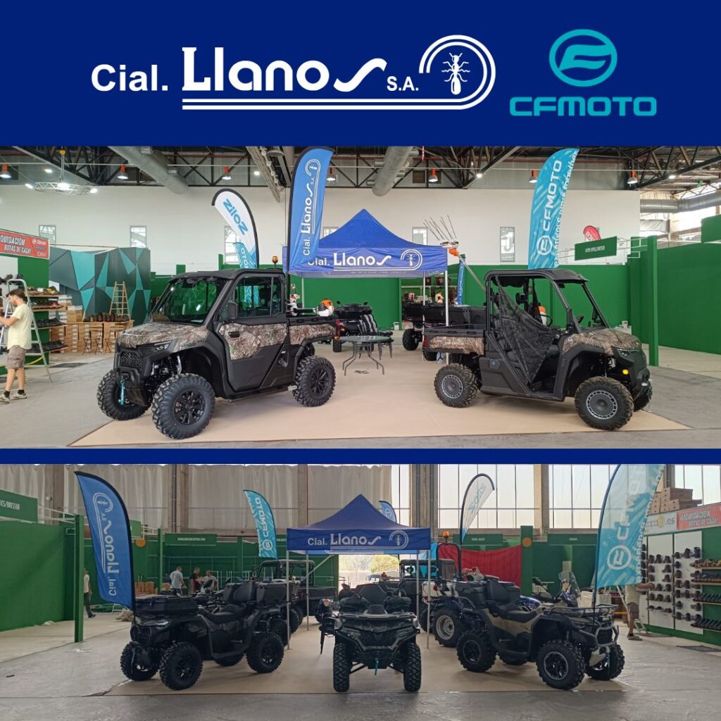 DESCUBRE LA INNOVACIÓN EN FECIEX 2025 CON COMERCIAL LLANOS Y CFMOTO_ ¡POTENCIA Y TECNOLOGÍA AL SERVICIO DEL CAMPO Y LA NATURALEZA! (2)