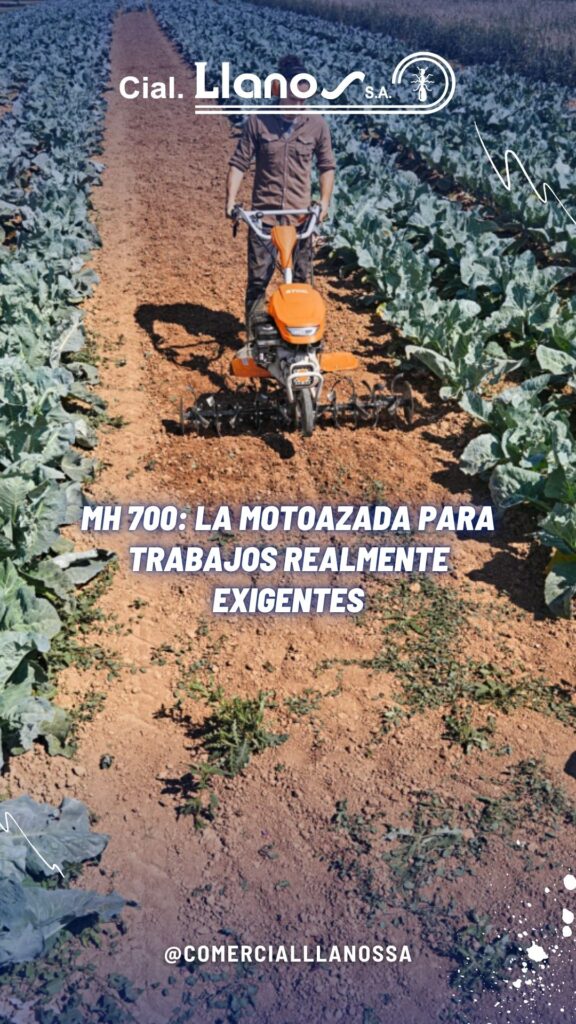 MH 700: la motoazada para trabajos realmente exigentes