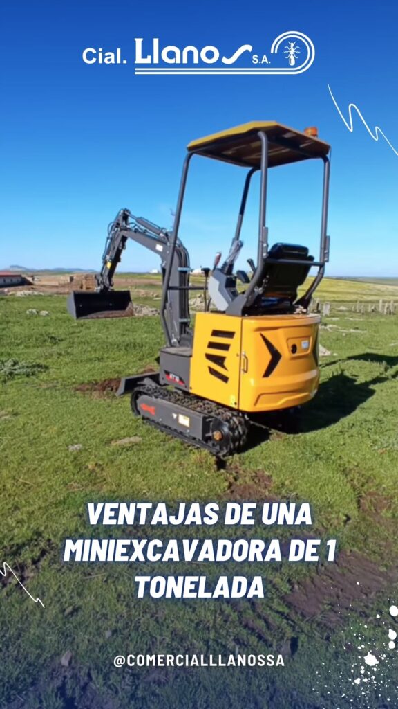 Ventajas de una miniexcavadora de 1 tonelada
