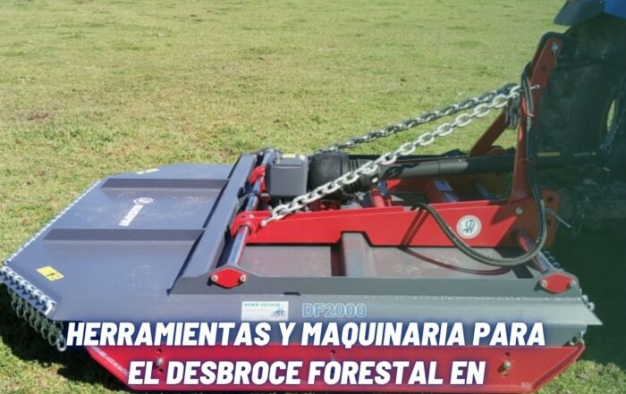 HERRAMIENTAS Y MAQUINARIA PARA EL DESBROCE FORESTAL EN DON BENITO Y EXTREMADURA – COMERCIAL LLANOS