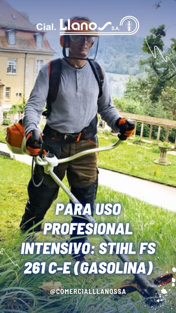 Para uso profesional intensivo_ STIHL FS 261 C-E (gasolina)