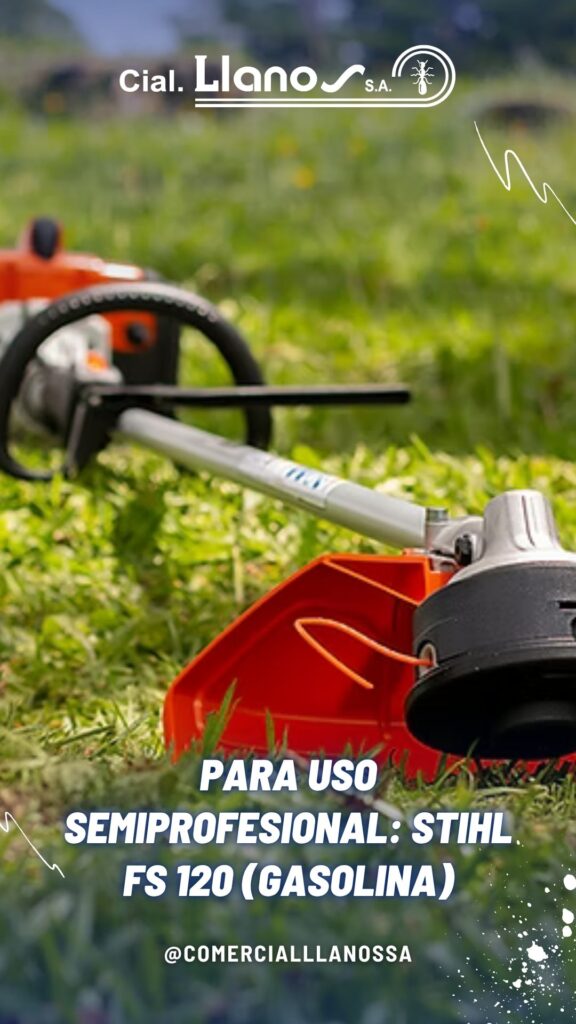 Para uso semiprofesional_ STIHL FS 120 (gasolina)