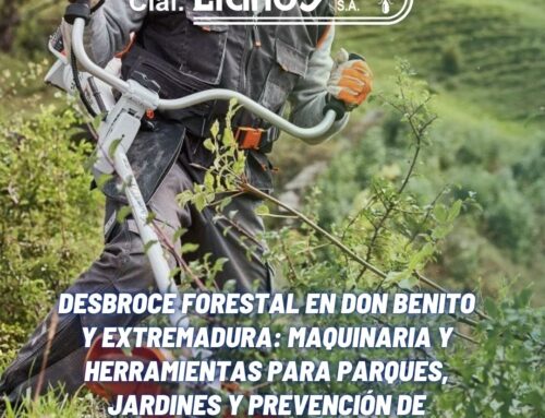 DESBROCE FORESTAL EN DON BENITO Y EXTREMADURA: MAQUINARIA Y HERRAMIENTAS PARA PARQUES, JARDINES Y PREVENCIÓN DE INCENDIOS